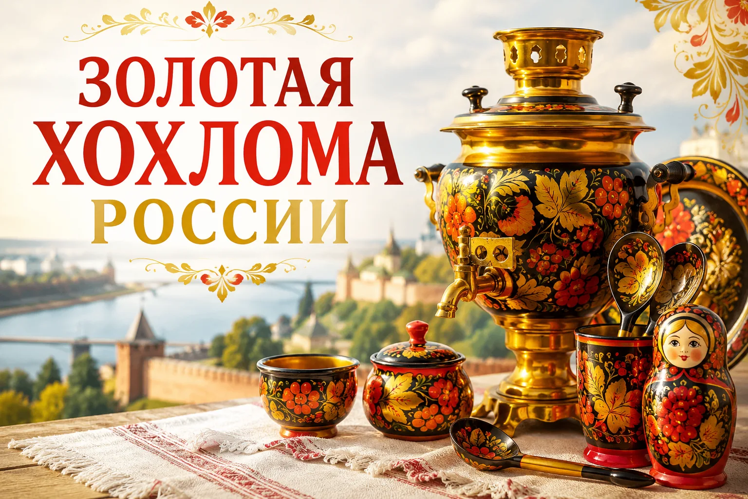 ✨ А вы когда-нибудь были там, где рождается настоящая русская хохлома?
