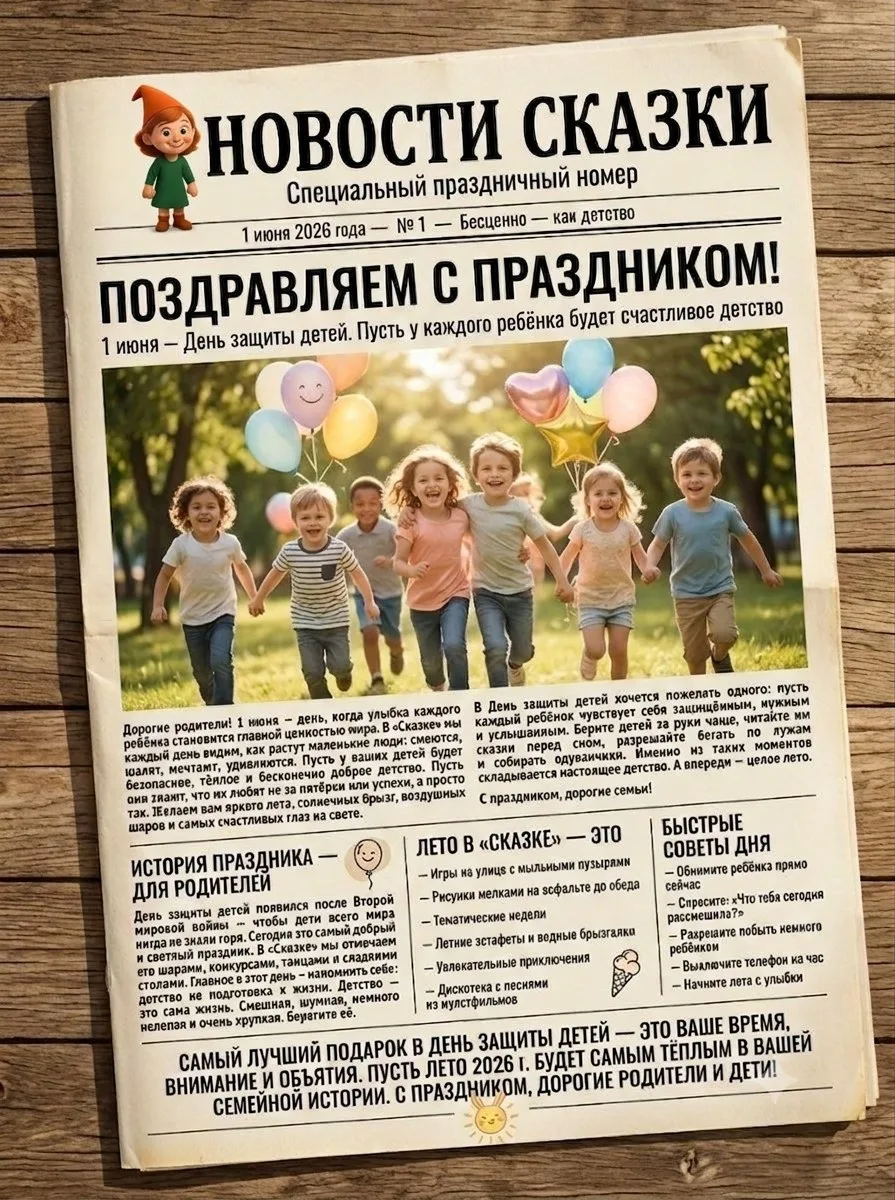 🌈☀️С Днём защиты детей!