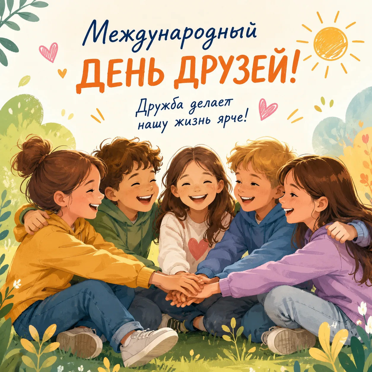 🤝 9 июня был Международный день друзей: почему умение дружить так важно?

Дружба делает нашу жизнь 