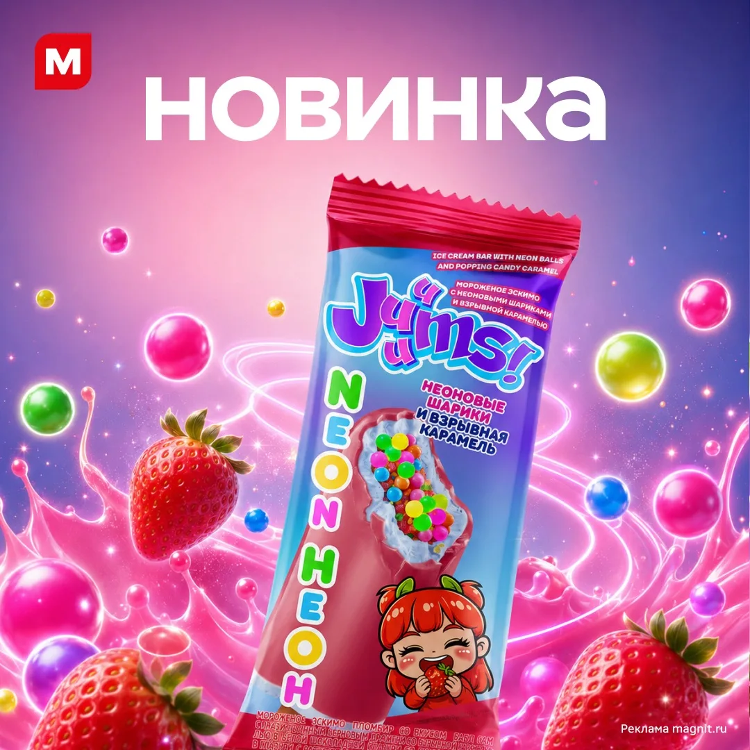 Кажется, у лета появился новый любимчик 🍭🍓
