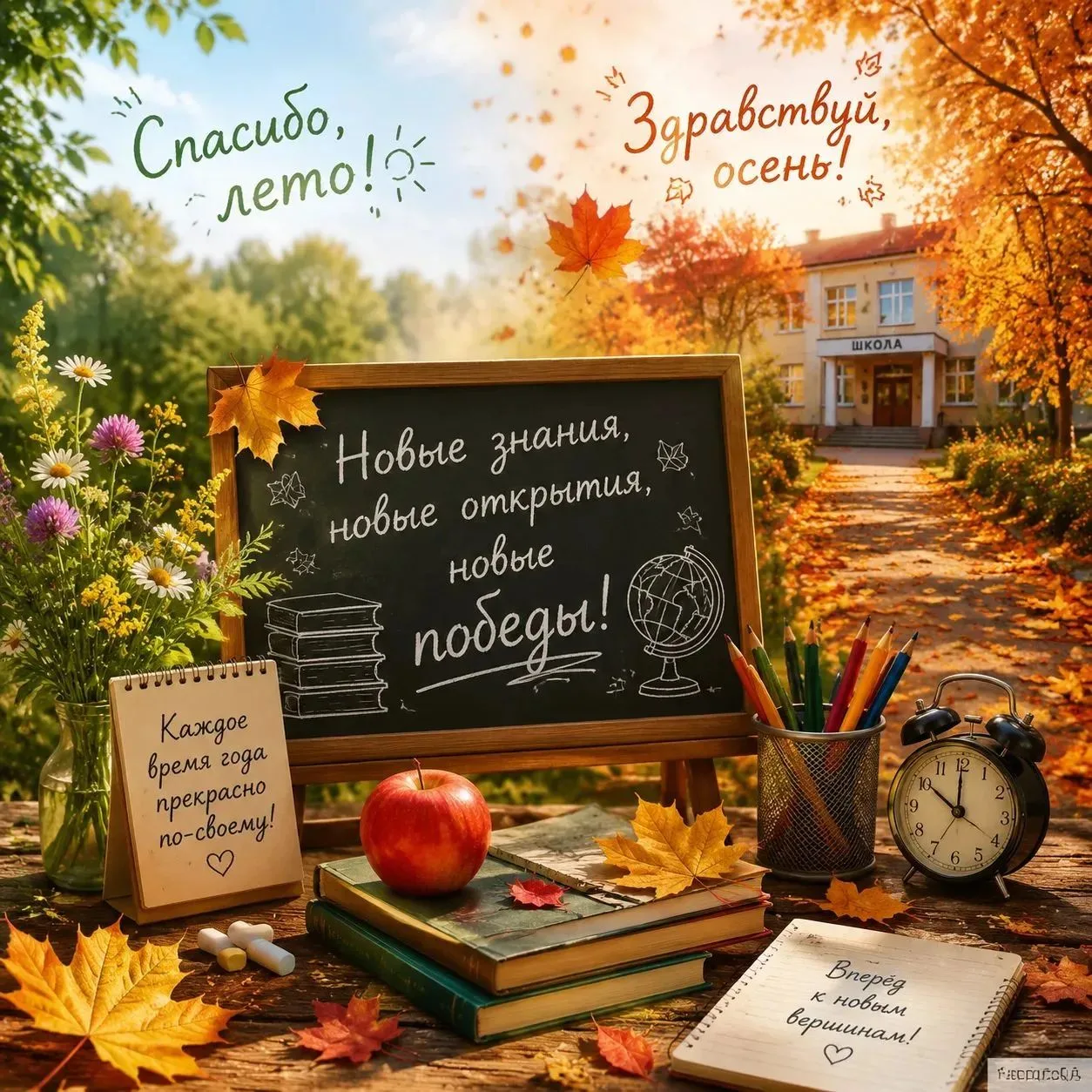 Осеннее обновление: вперёд, к новым вершинам!
