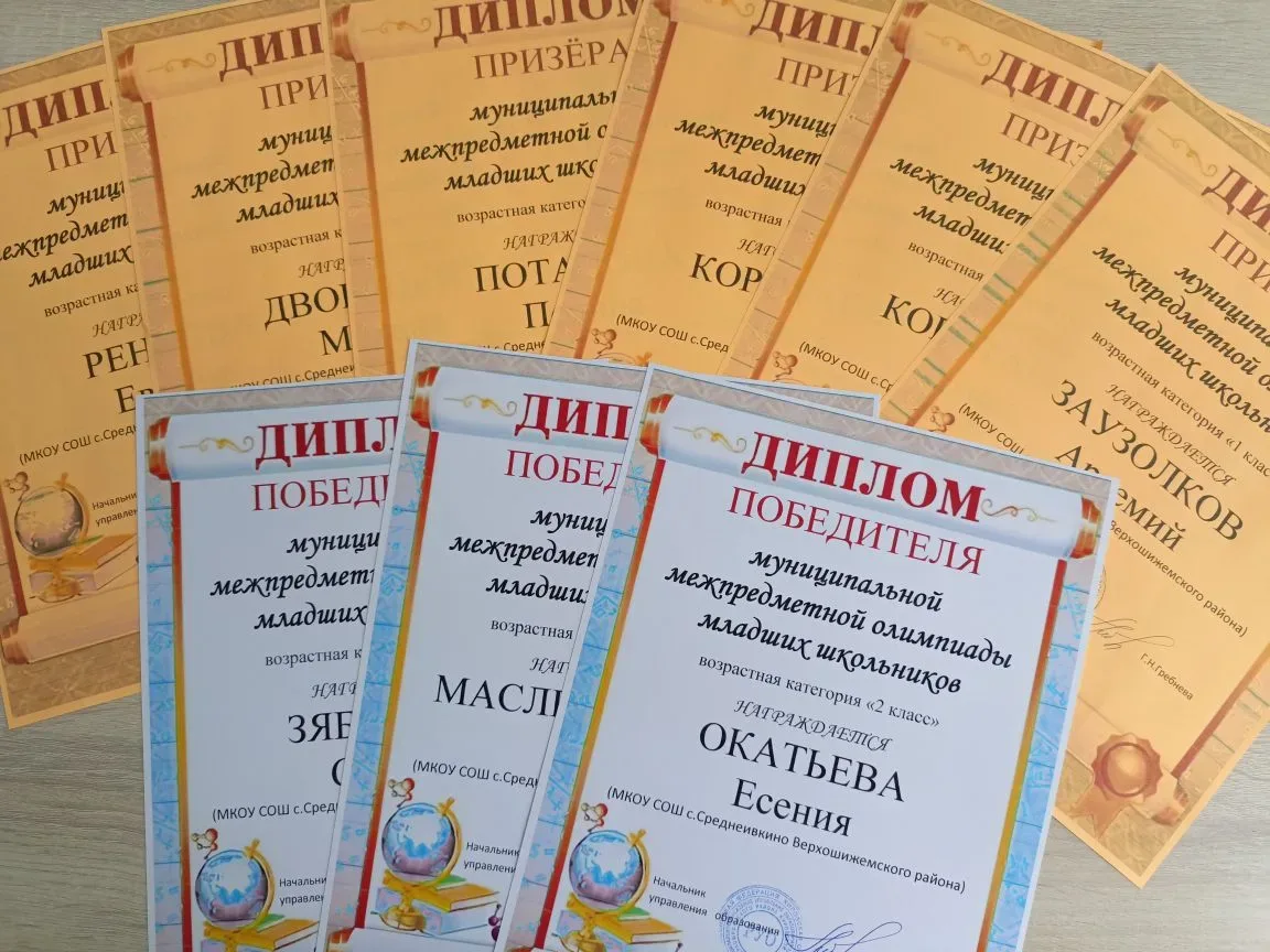ОЛИМПИАДА МЛАДШИХ ШКОЛЬНИКОВ 
По итогам муниципальной межпредметной олимпиады младших школьников (1-