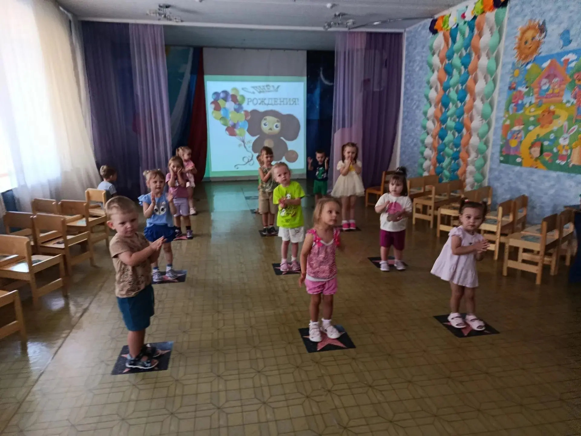 12 августа в ГБДОУ «Детский сад № 26 г.о.Харцызск» ДНР отмечали день рождения всеми люб...