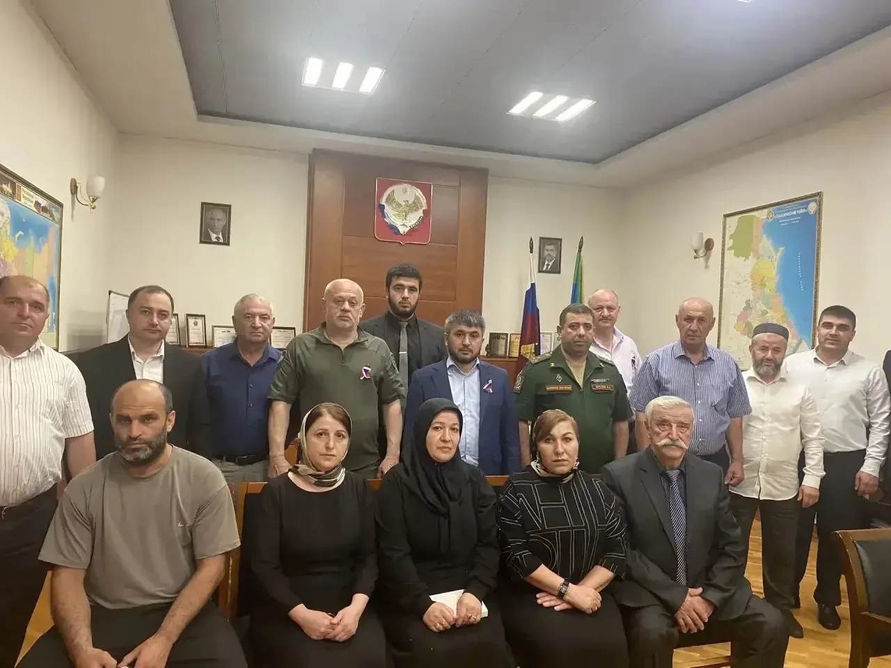 В Табасаранском районе родным погибших участников СВО передали госнаграды