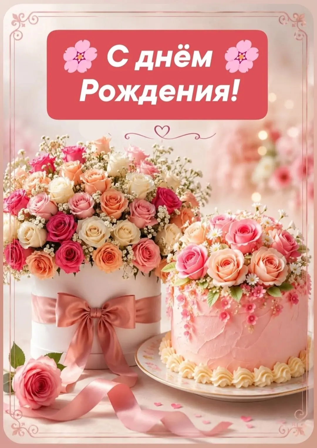 С днем рожденья поздравляю!