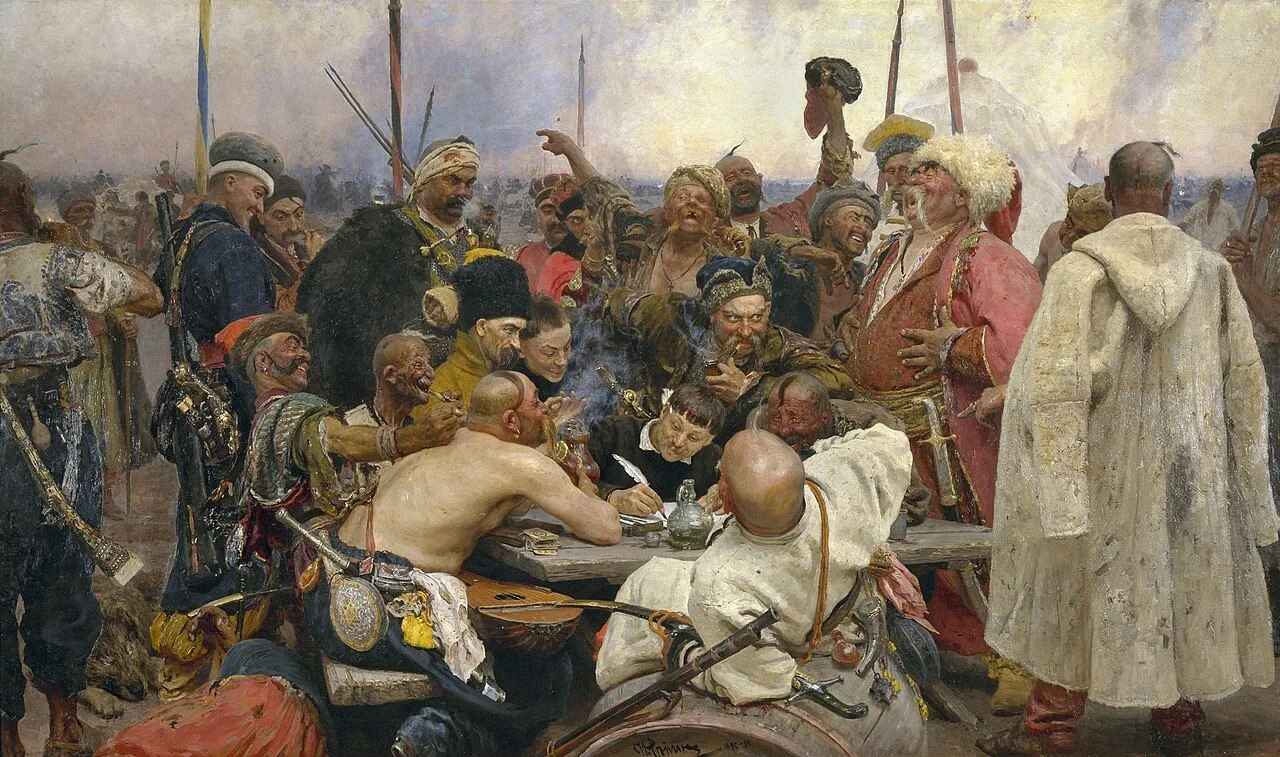 🖼️ «Запорожцы пишут письмо турецкому султану», 1891
