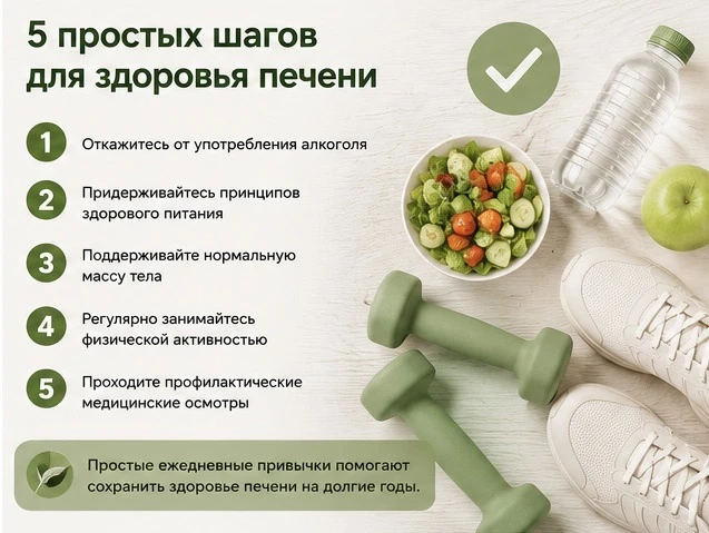 ❓Как сохранить здоровье печени

5 простых шагов 🚶‍➡️для здоровья печени

Каждый человек может снизи