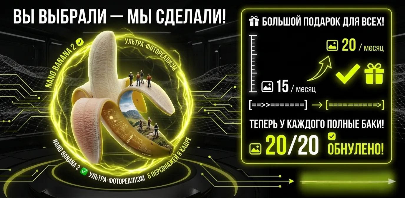 Вы проголосовали — мы выкатили! 📸  ​По результатам опроса победил Ультра-фотореализм. Мы исполнили в