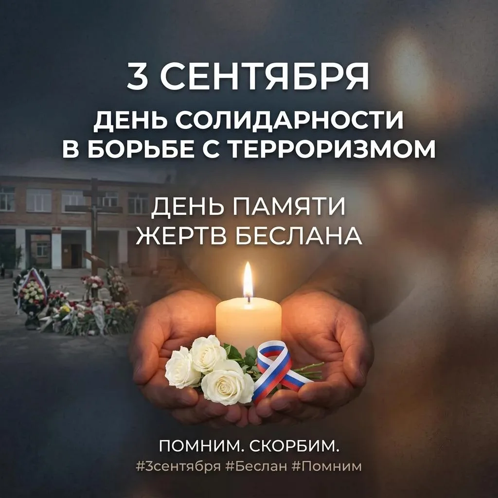 3 сентября — День солидарности в борьбе с терроризмом.