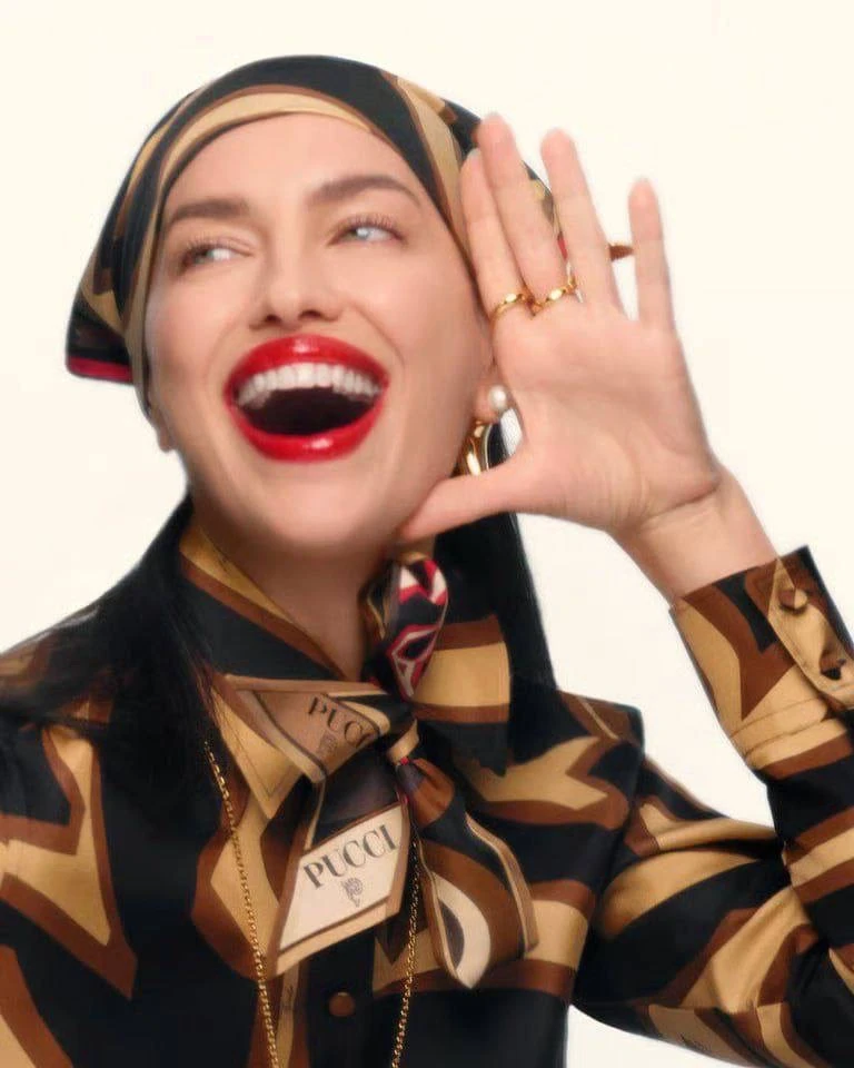 Ирина Шейк в новом кампейне Emilio Pucci