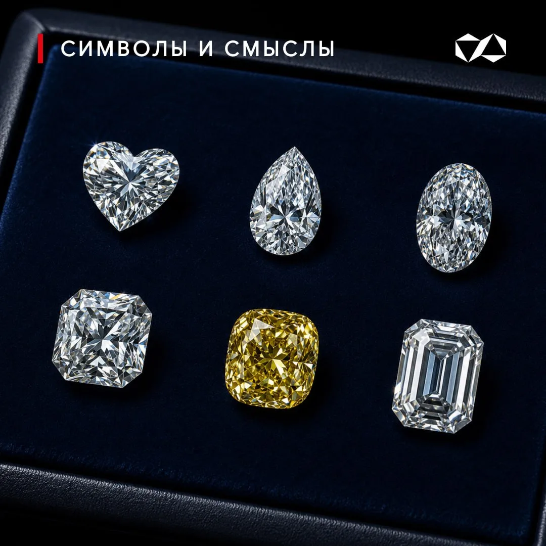 💎 Время фантазийных огранок 

Круглая огранка десятилетиями оставалась символом классики и считалас