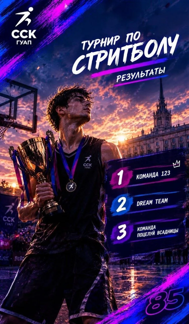 🏀 Итоги турнира по стритболу