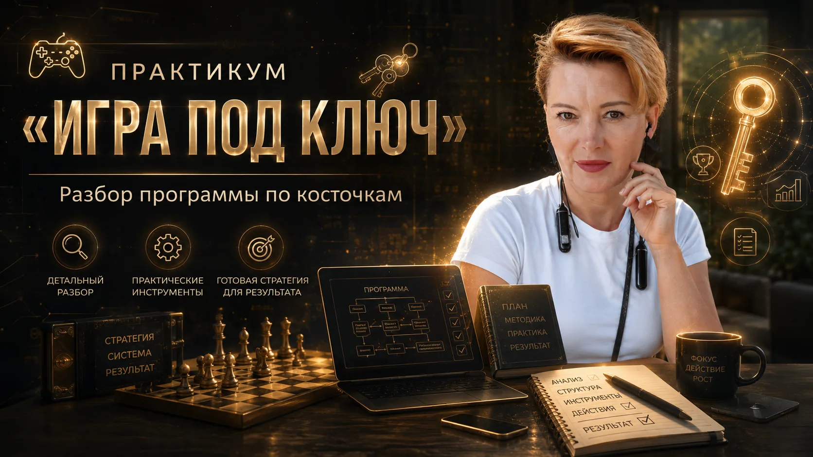 🎮 ПРАКТИКУМ «ИГРА ПОД КЛЮЧ»: