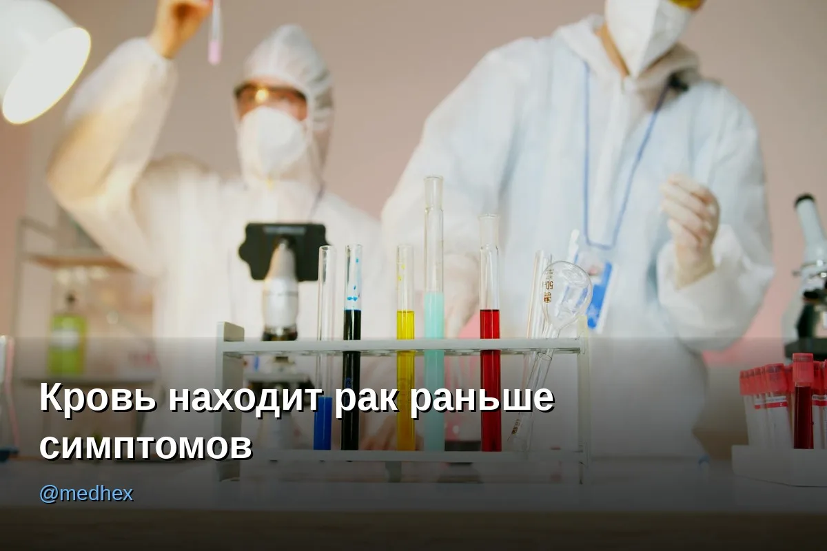 🧬 Анализ крови выявил рак поджелудочной железы на 1-й стадии с точностью 95%

——————————

Рак подже