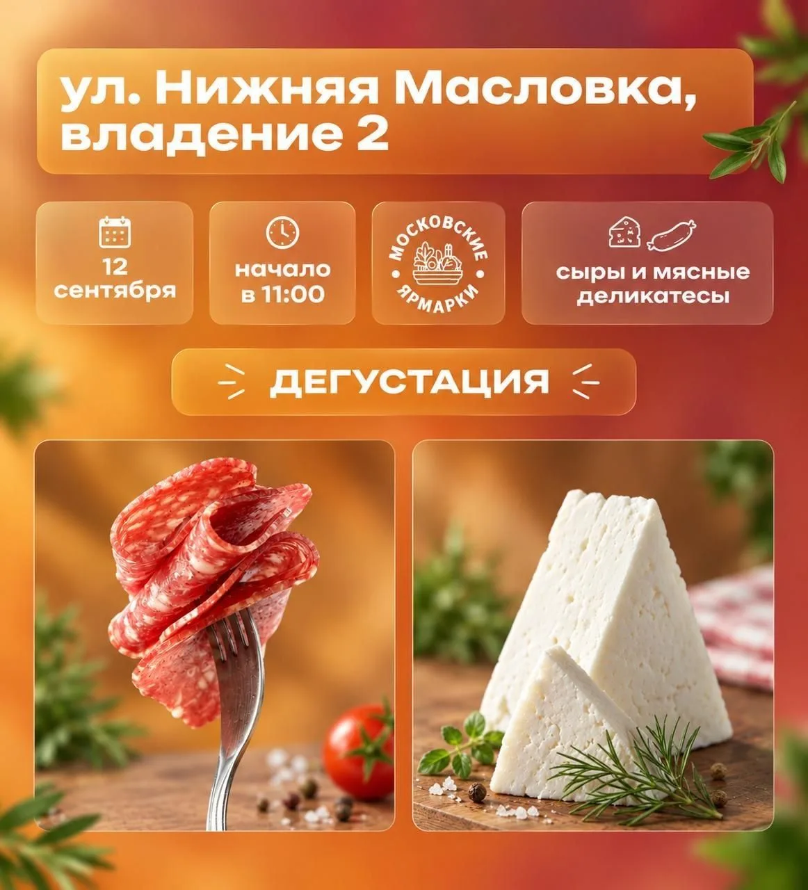 🍪 Дегустация осенних вкусов