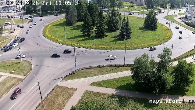 Желтую разметку нанесли у автовокзала в Стерлитамаке.