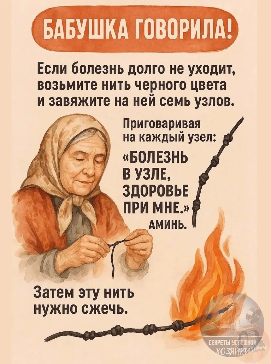 Μoя бабушка говорила мнe: