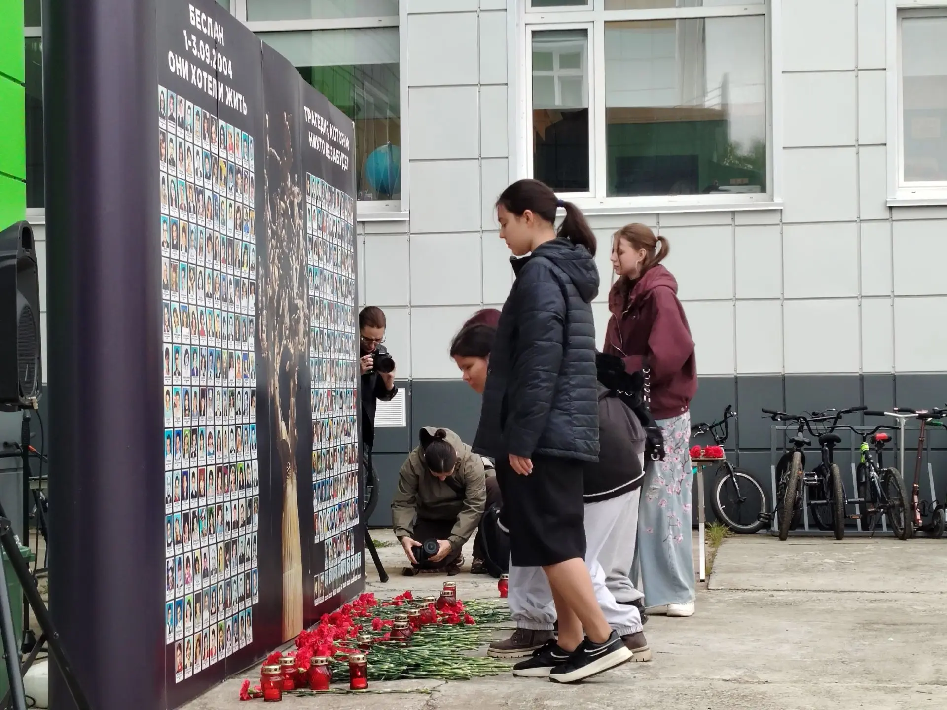 🕯 Студенты нашего колледжа приняли участие в памятной акции, посвященной Дню солидарно...