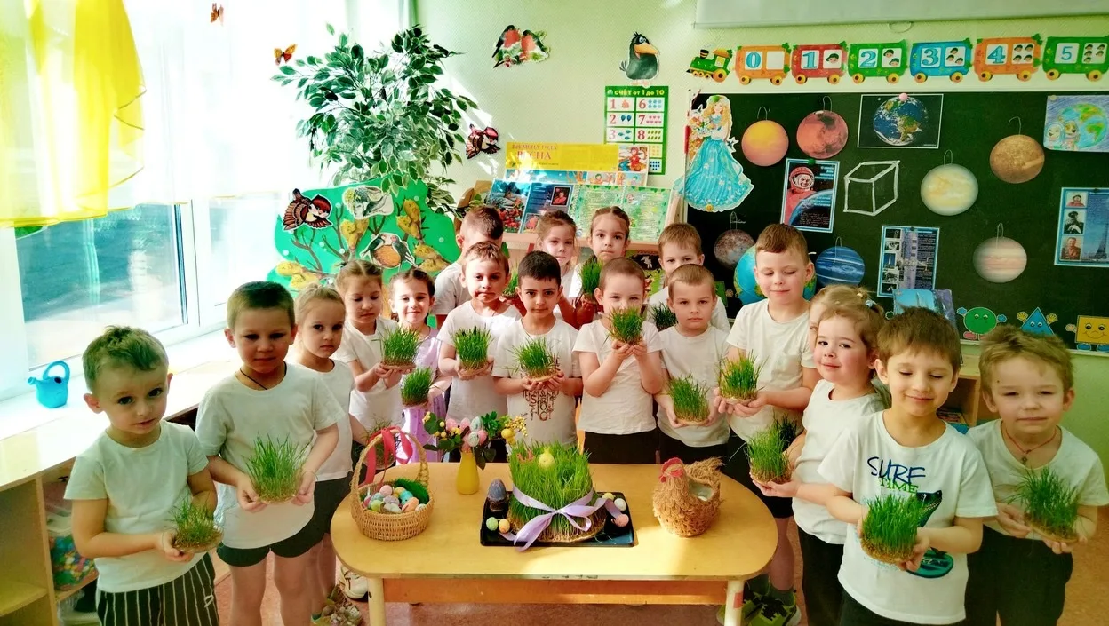 Мероприятие у дошколят «Как на Руси Пасху справляли»    🐣 В рамках проекта «Мой город, моя страна» в