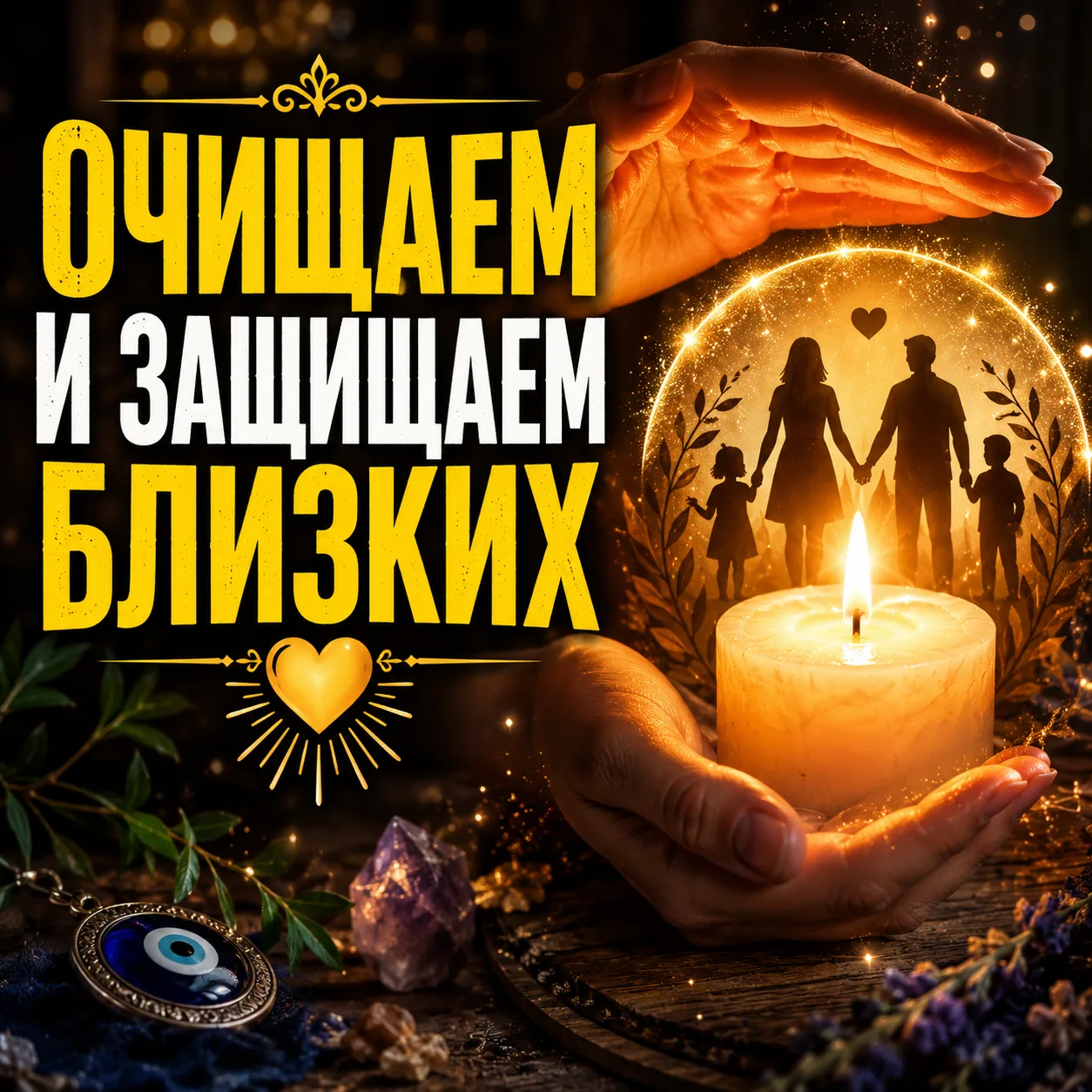 🕯️ СВЕЧА-ОБЕРЕГ ДЛЯ РОДНЫХ