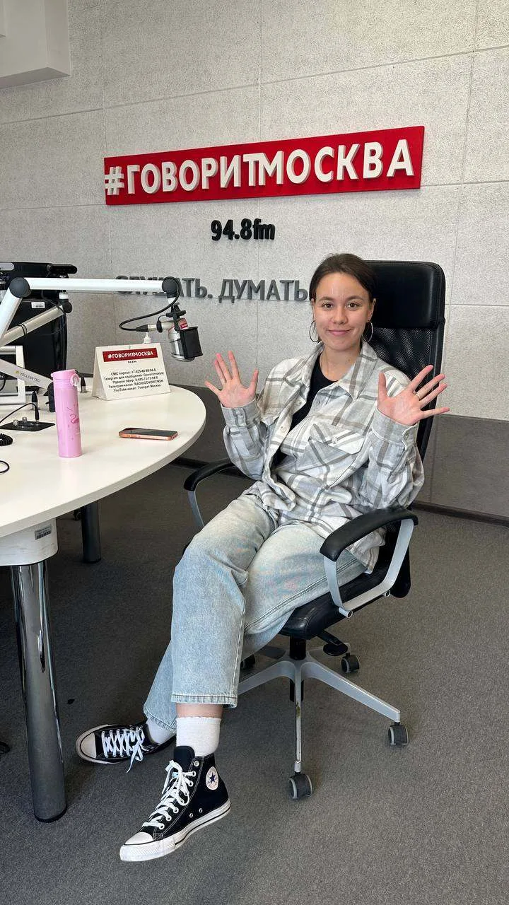 Дубль 2 | Оля уже вещает у @radiogovoritmsk 🎙