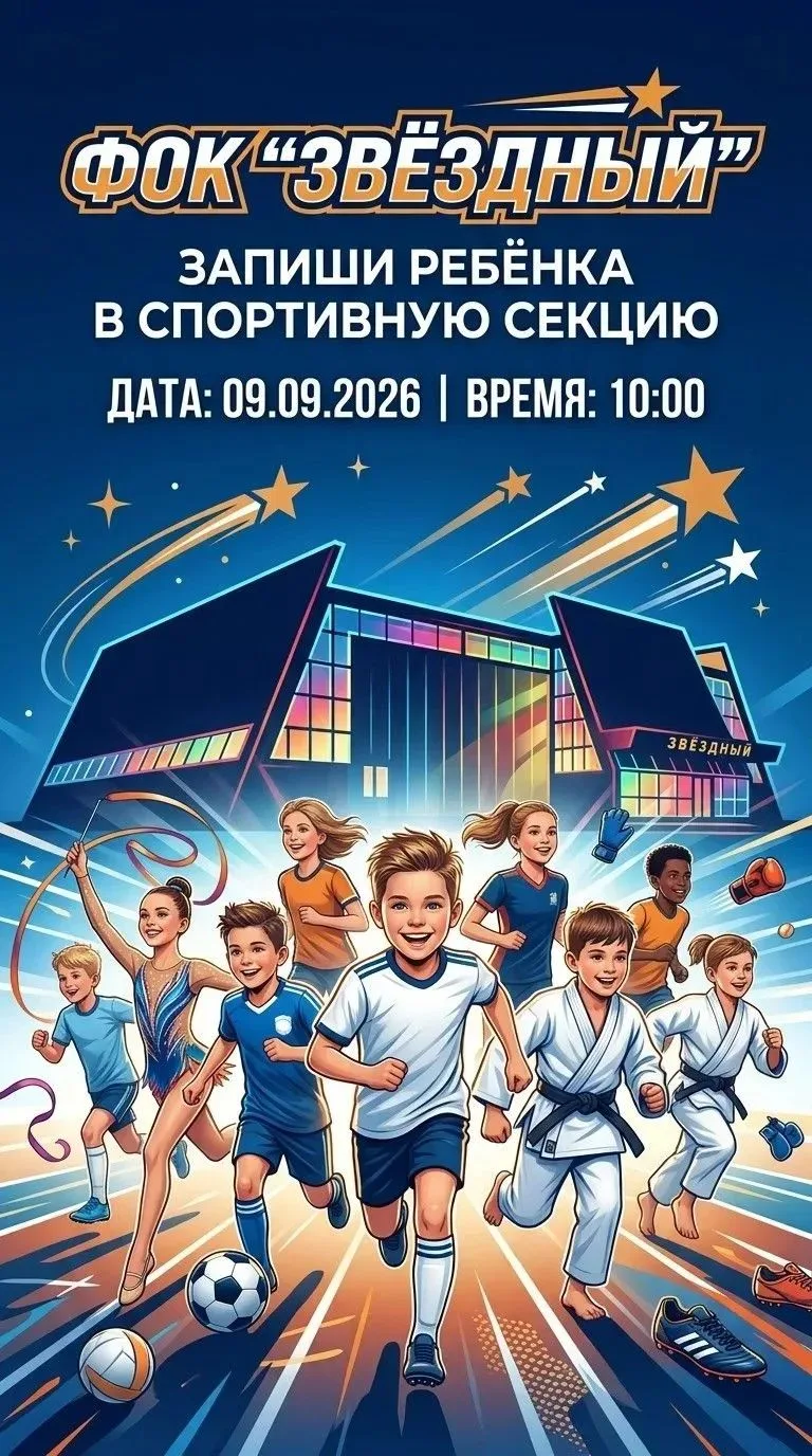🔥МАОУ ДО ДЮСШ с. Наровчат имени А.В. Водопьянова открывает свои двери на акцию "Запиши...