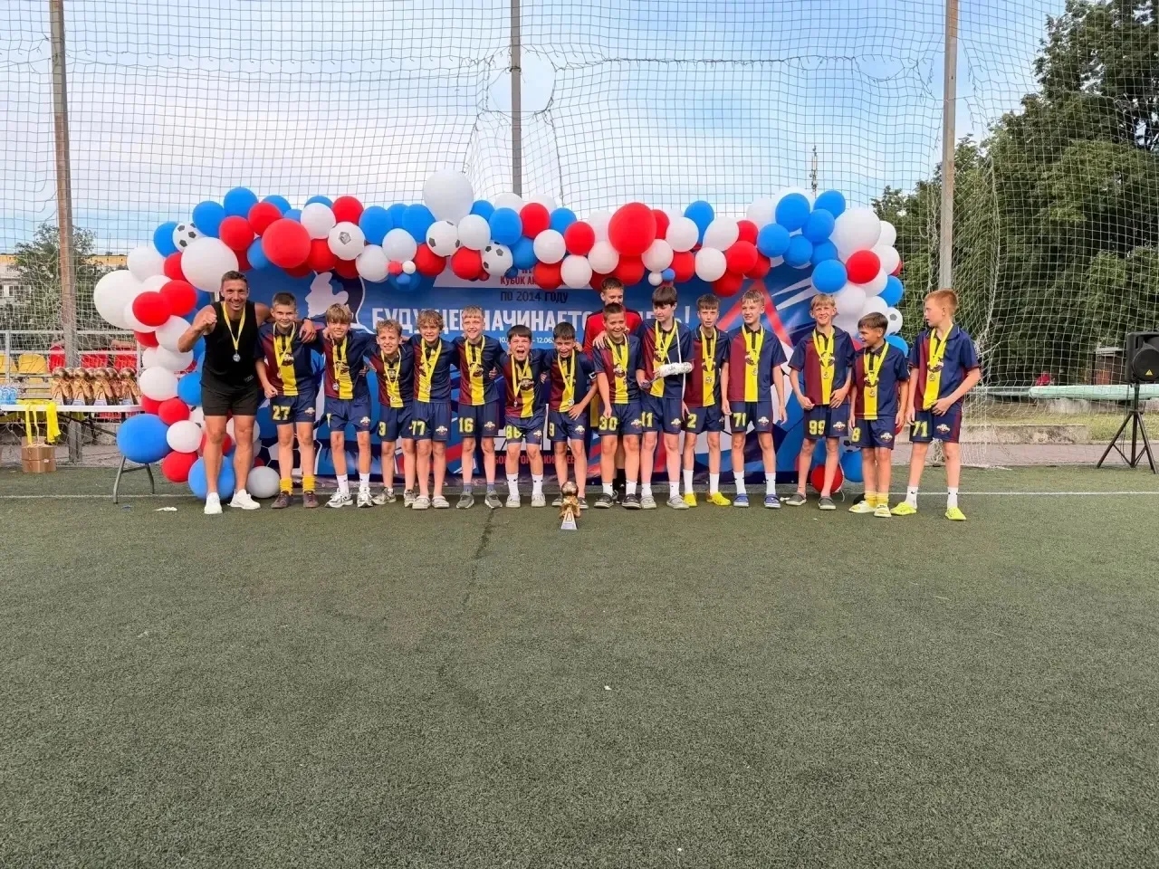⚽️ В Балашихе прошёл отборочный турнир «Кубка Игоря Акинфеева»! ⚽️
Наши ребята из команды СШ «Партиз