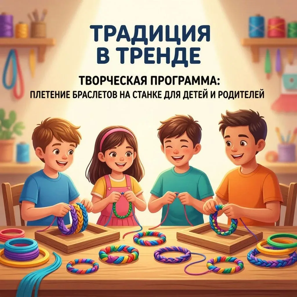 Мастер-класс по плетению браслетов...