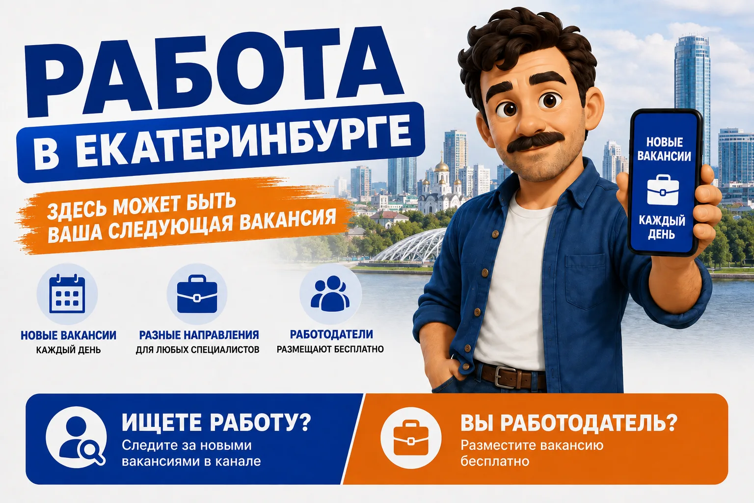 👋 РАБОТА В ЕКАТЕРИНБУРГЕ