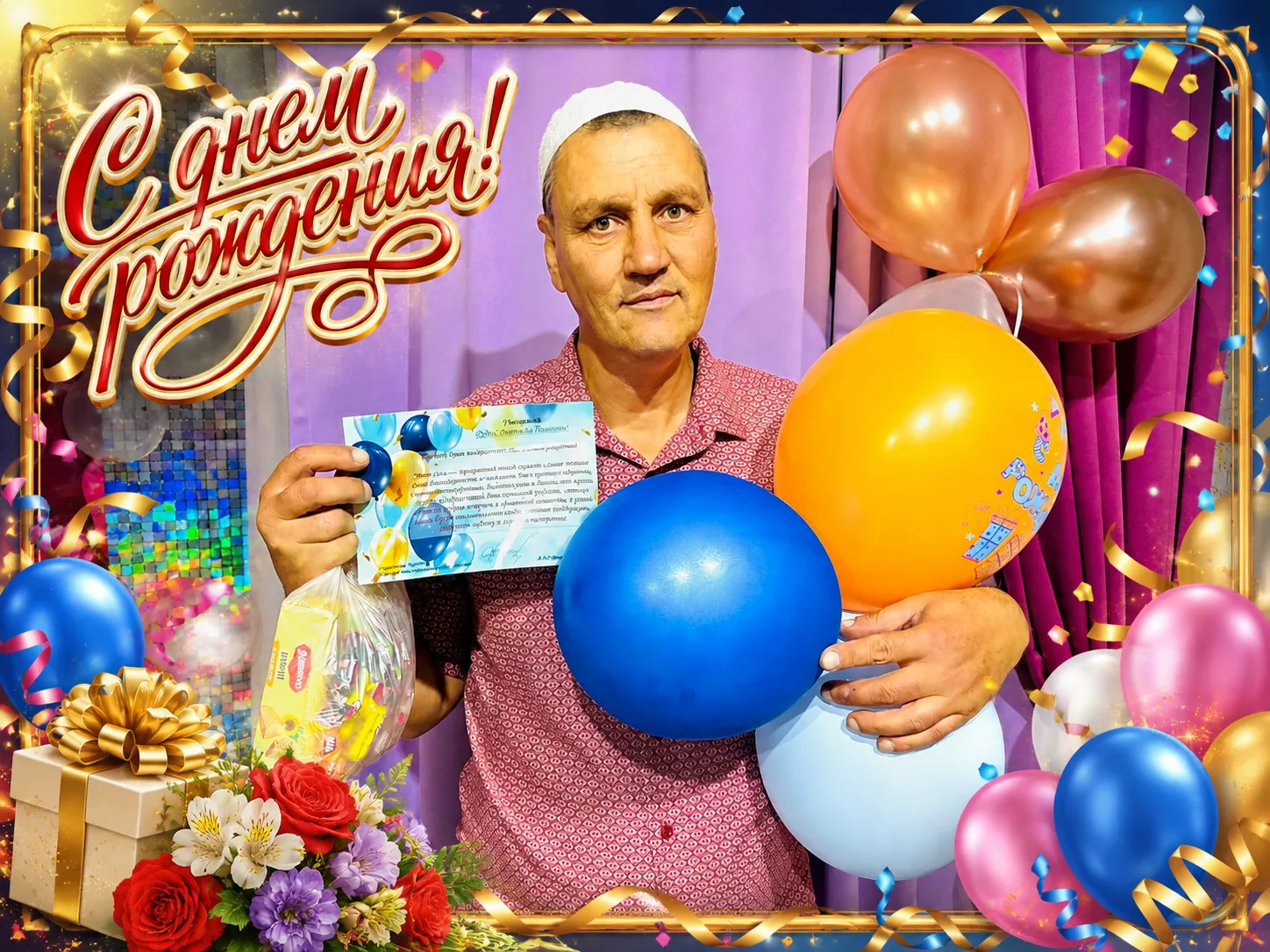 🎉 Поздравляем с днём рождения наших проживающих! 🎉От всей души поздравляем Рудых Вита...
