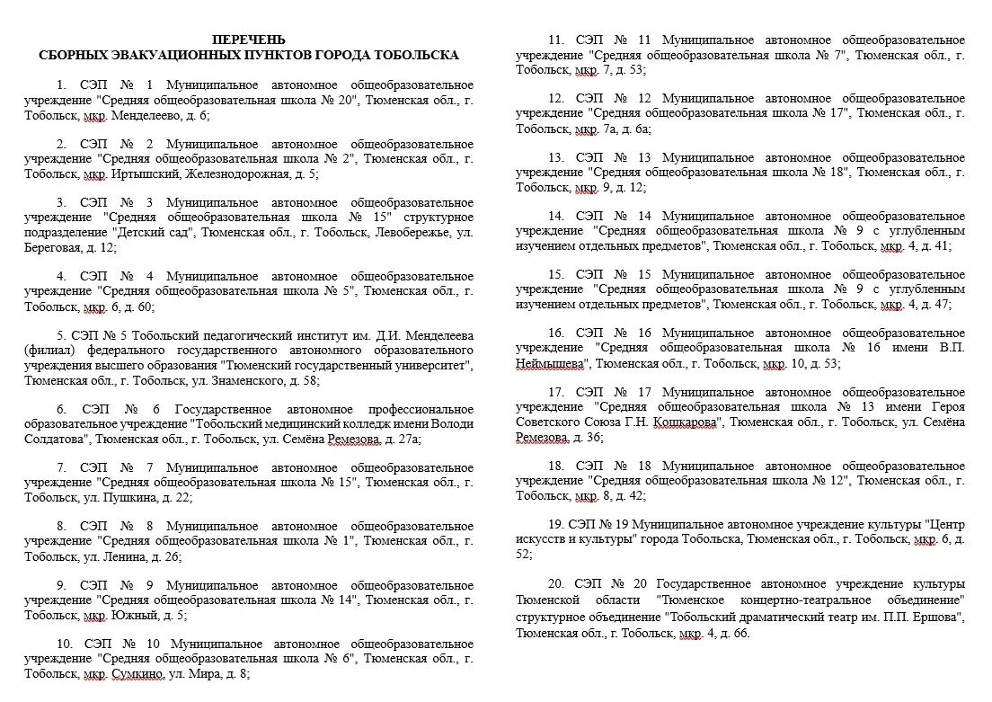 Тоболяки, а знаете ли вы, как себя вести при поступлении информации о химической или би...