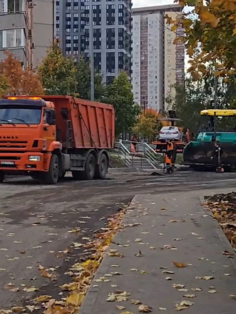 🛣️ На Никулинской обновили асфальт