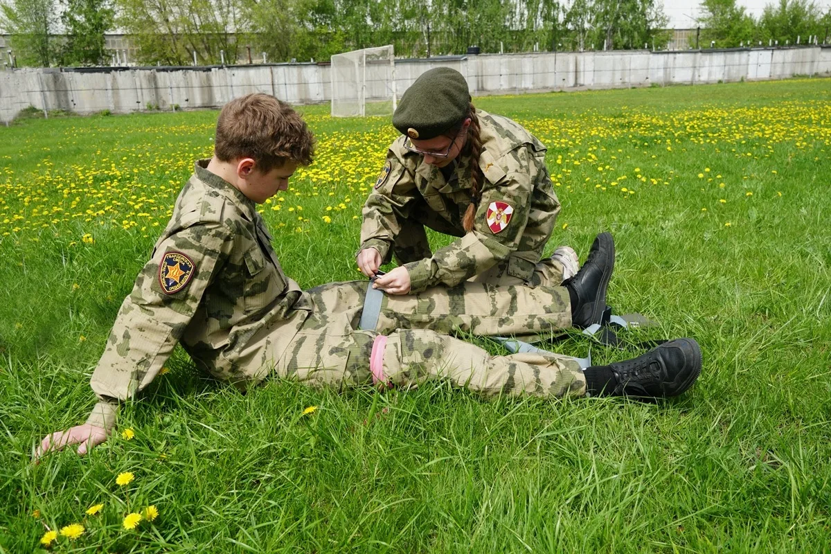 В Управлении Росгвардии по Ульяновской области состоялся второй слет воспитанников детско-юношеского