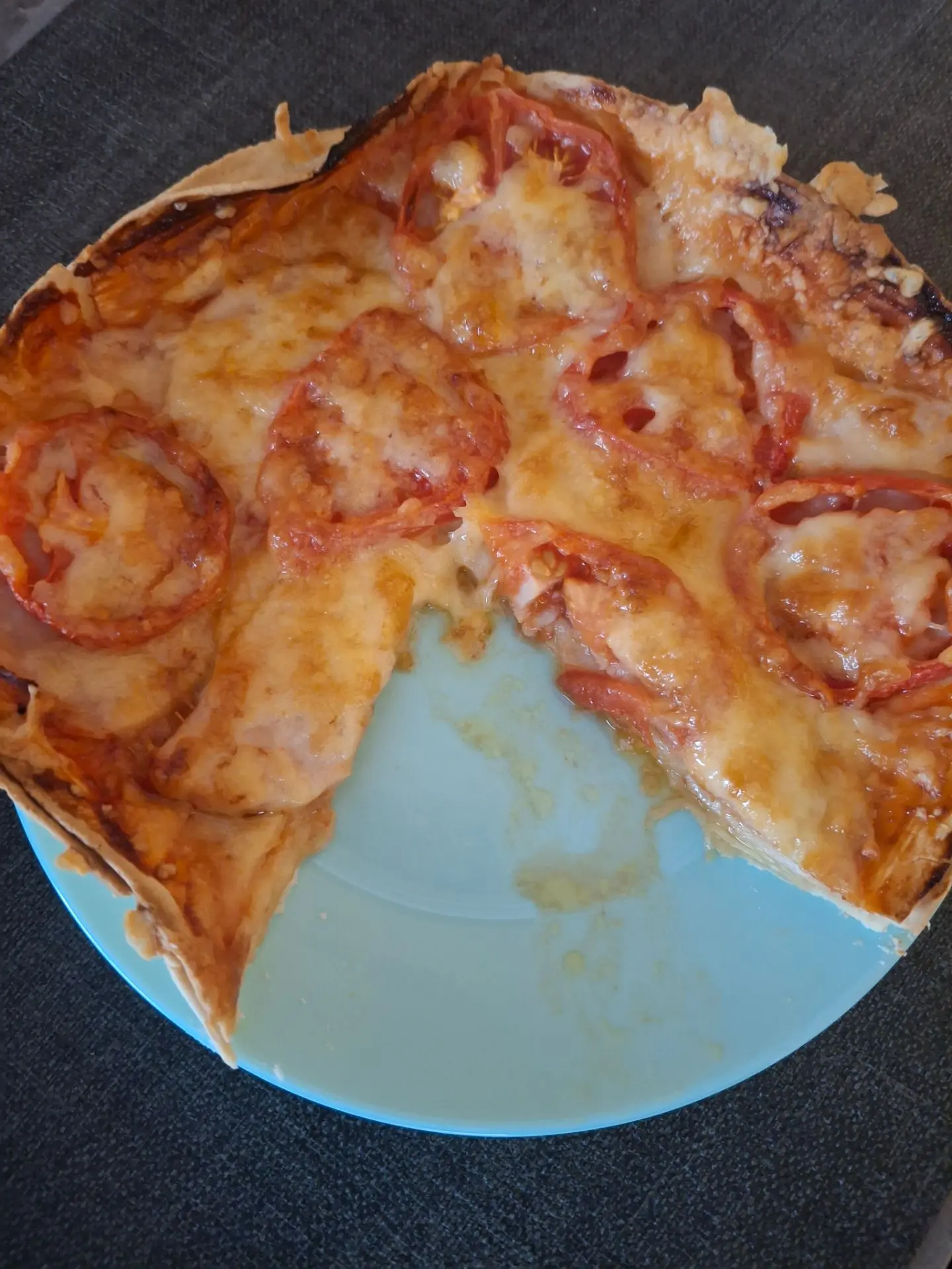 Пицца на скорую руку —это когда хочется чего-то простого и вкусного 🤤 И тут выручает а...