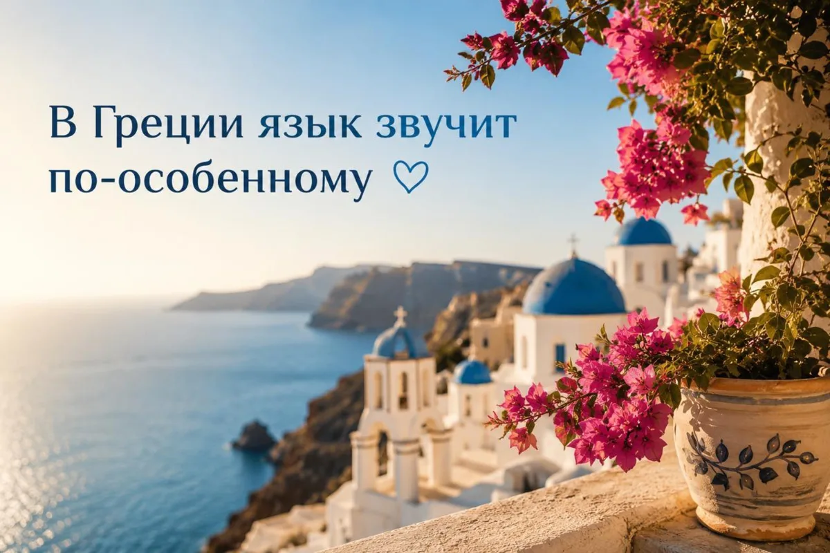 В звучании Греческого языка есть что-то,