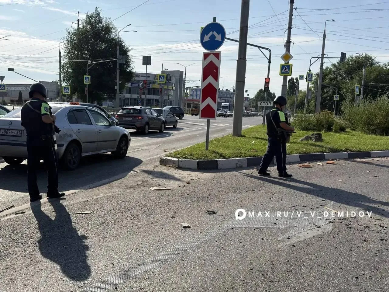 ❕ Мужчина, пострадавший этим утром в Белгороде, в момент атаки находился в своём автомо...