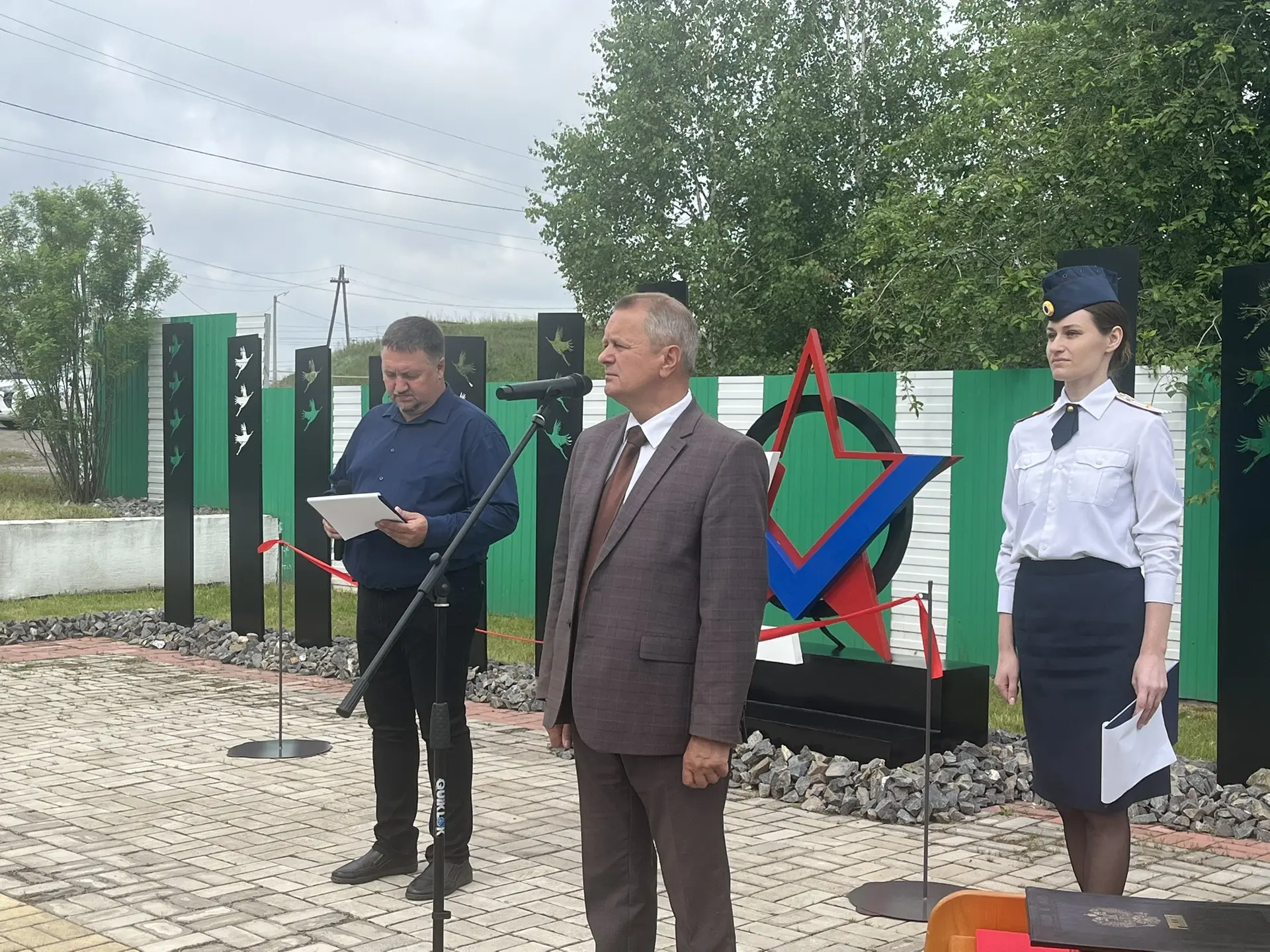 Сегодня на территории ФКУ ИК-5 ГУФСИН состоялось открытие мемориального комплекса, посв...