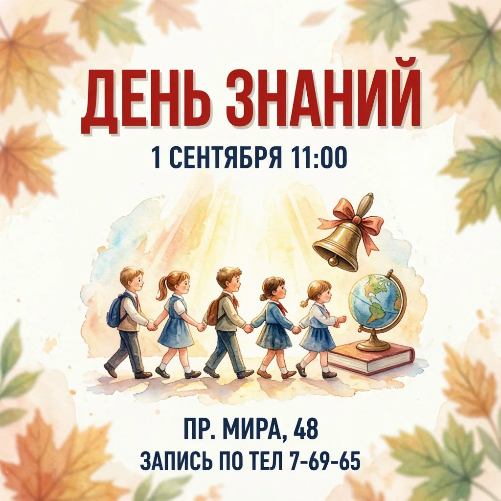 🔔🍁День знаний в музее