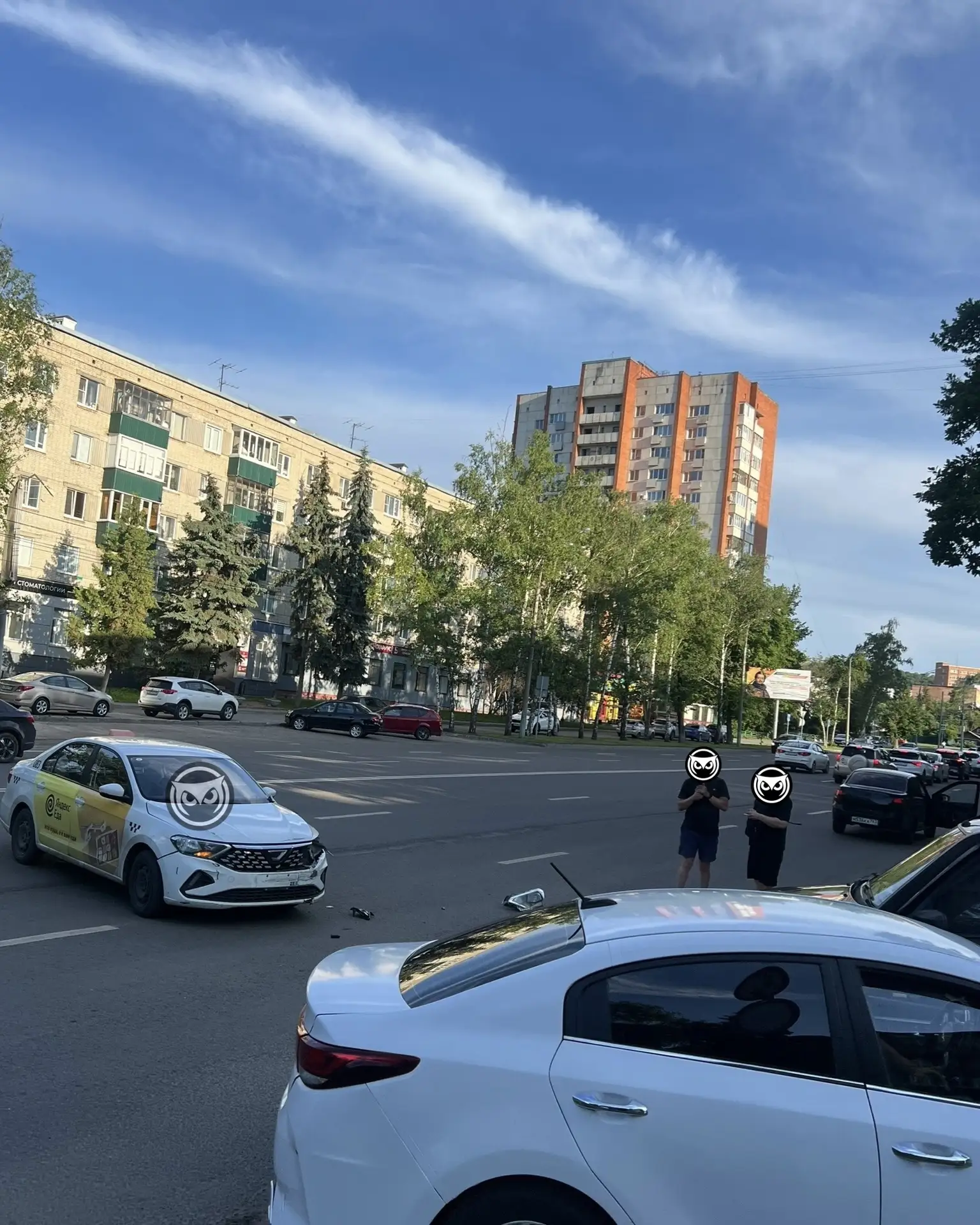 ДТП, ул. Новый Кавказ. Время 18:27