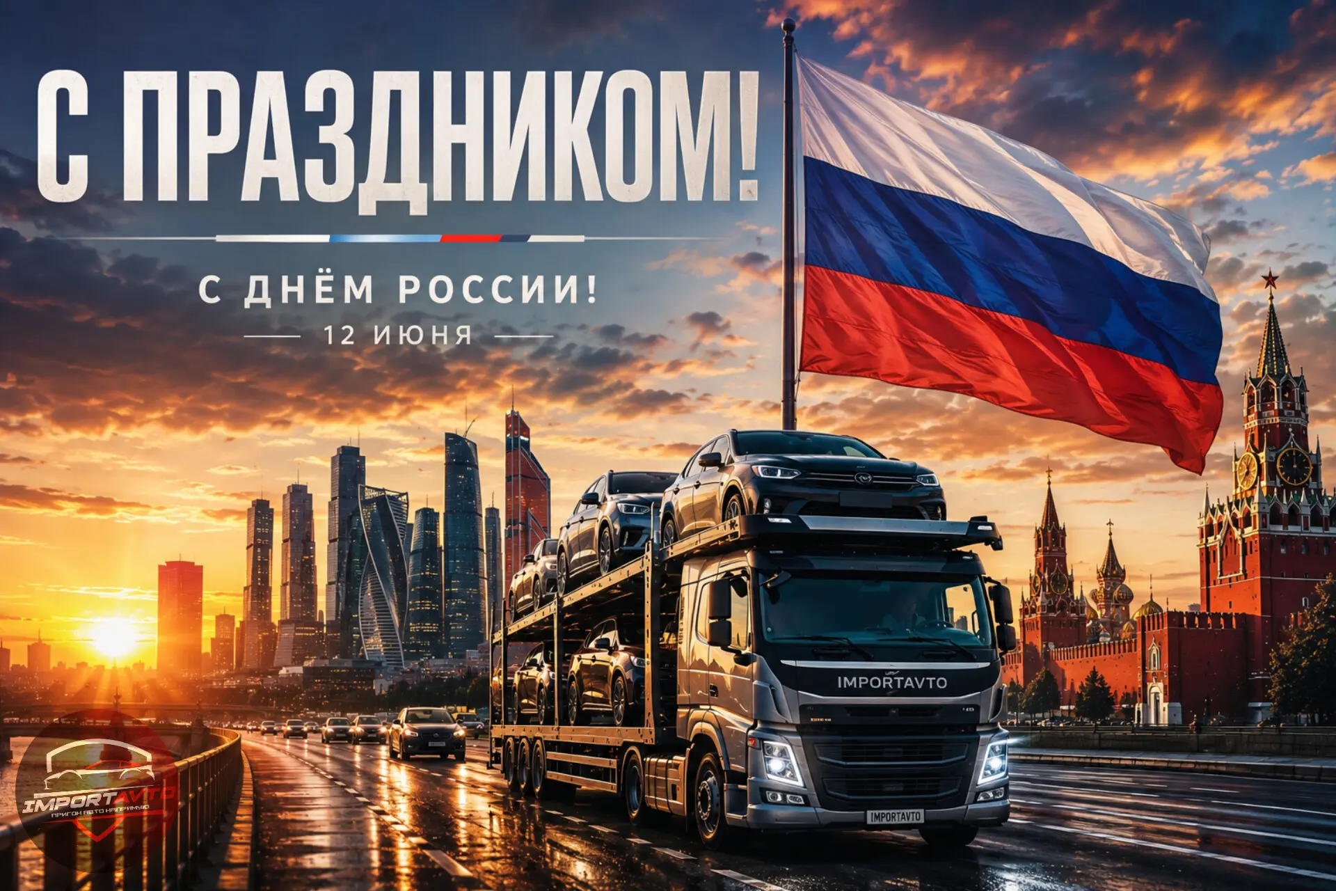 🇷🇺 С Днём России!

12 июня — праздник, который объединяет миллионы людей по всей нашей огромной ст