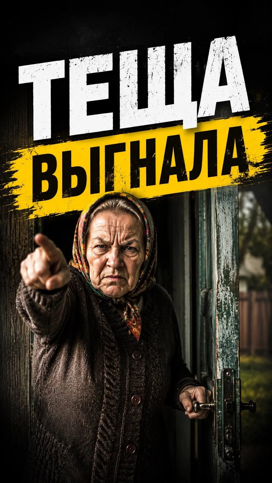 Тёща выгнала из коттеджа, который когда-то был его.