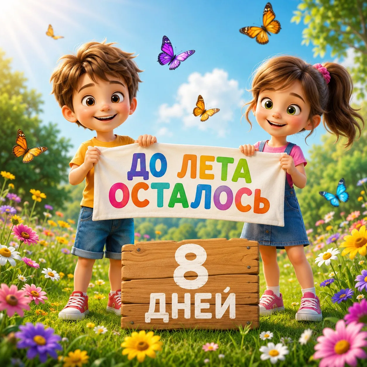 ☀️ До лета осталось всего 8 дней! ☀️