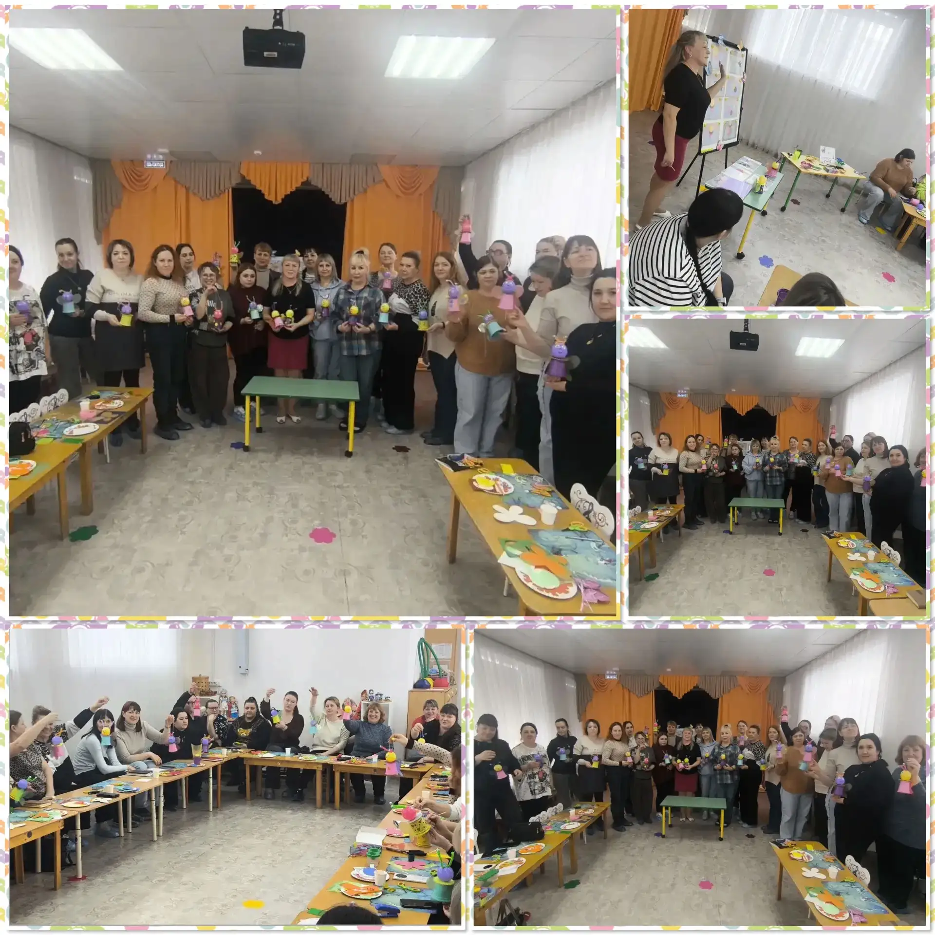 💬💫 В детском саду состоялся мастер‑класс для педагогов города, посвящённый оформлению летней террито