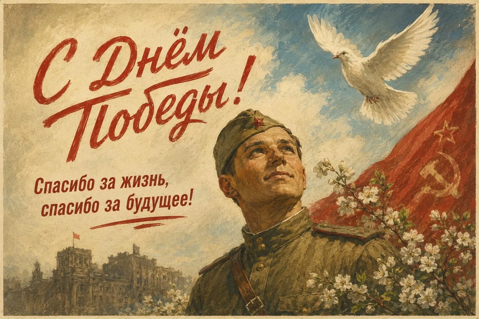 Дорогие коллеги, с памятной датой, с Днём Победы! 🎖