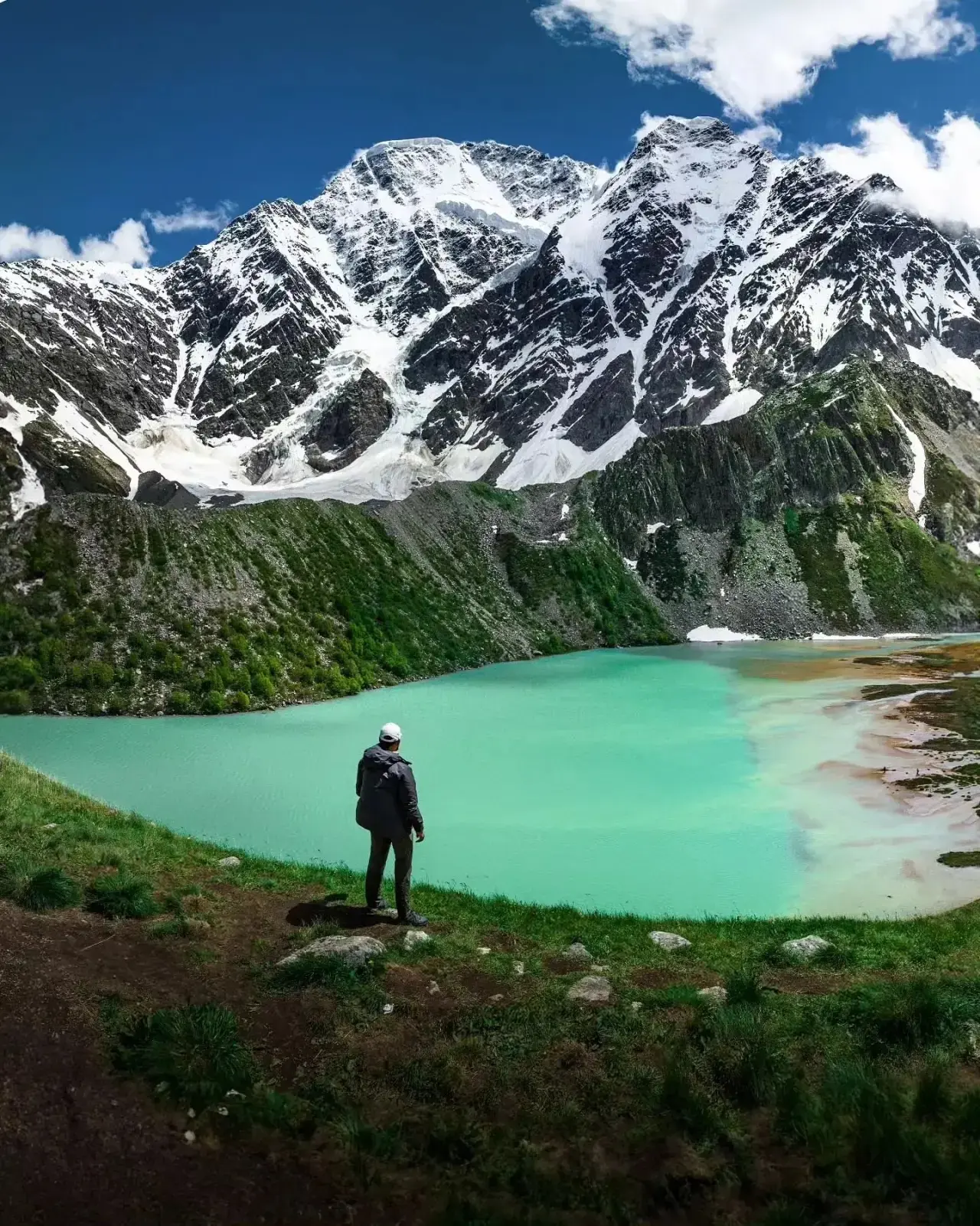 🏔 Озеро Донгуз-Орун-Кёль,
одно из самых доступных и
красивых мест Приэльбрусья

Среди высокогорных 