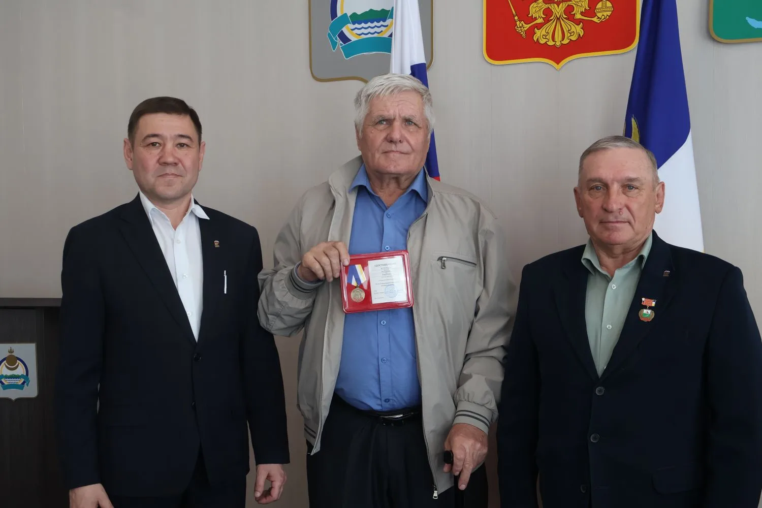 ✨ Сегодня, 14 мая, состоялась торжественная церемония вручения юбилейных медалей.  Председатель Сове