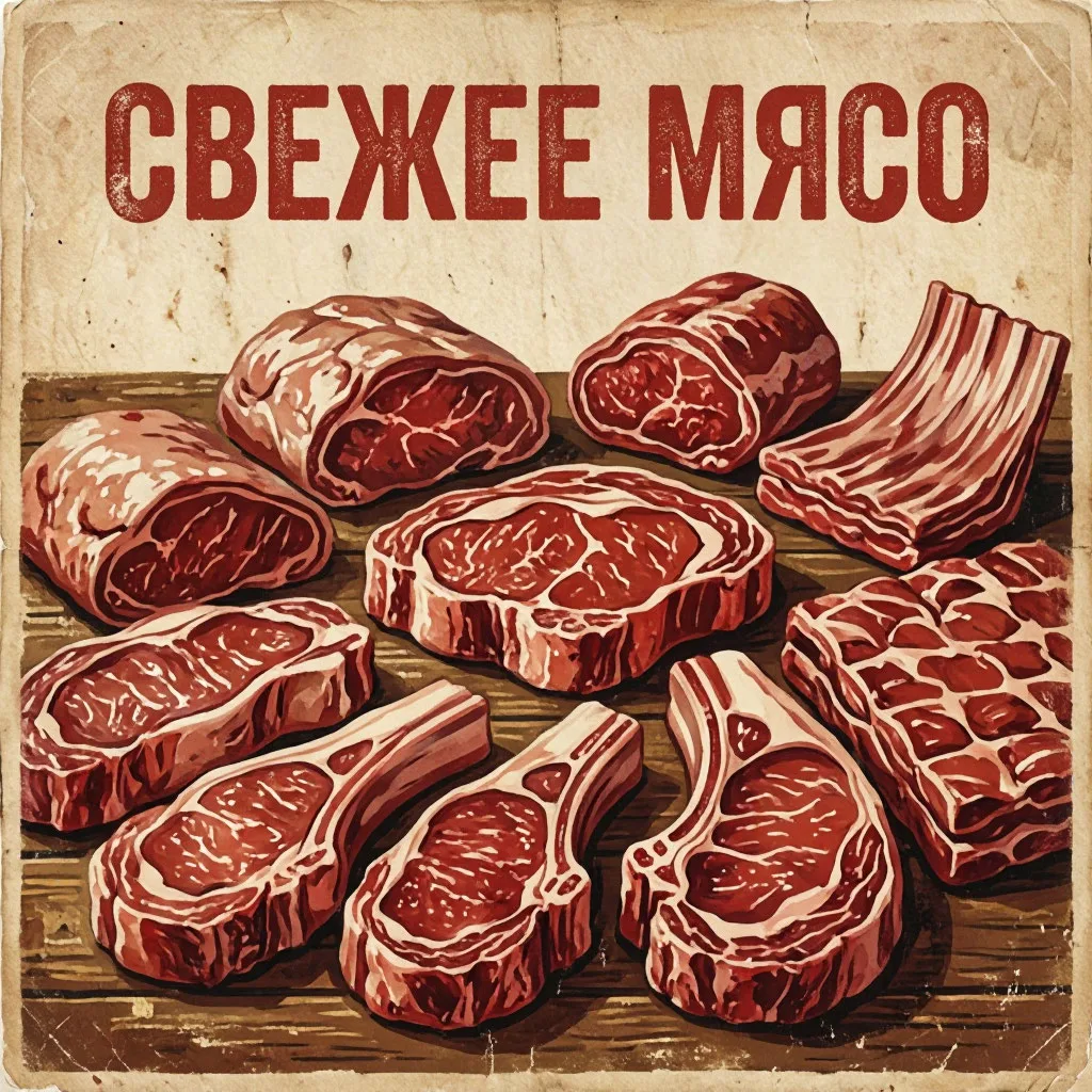 Сегодня утром привезли с разделки: