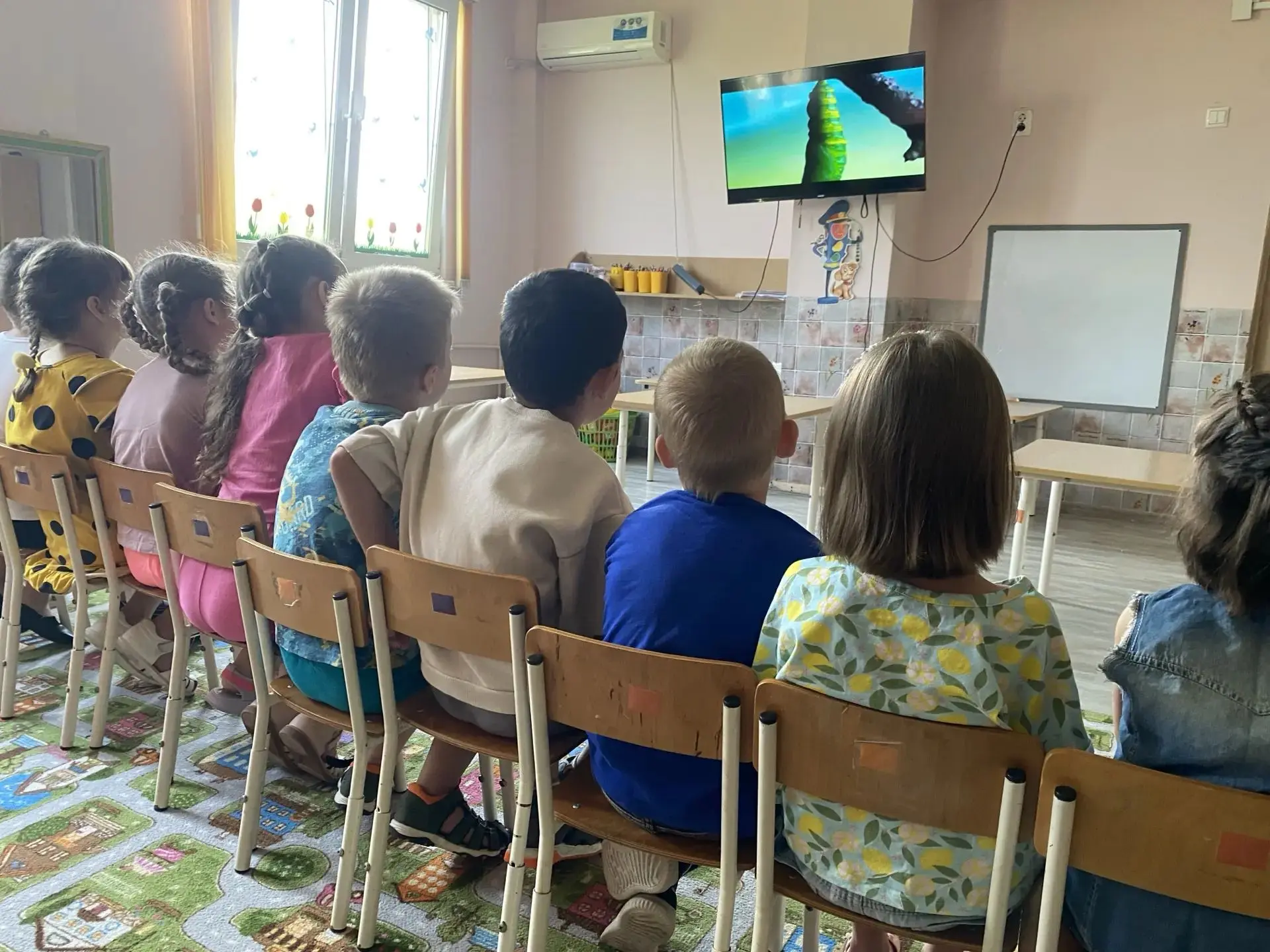 Лето - прекрасная пора! Сегодня в группе «Ромашка» прошло занятие на тему: «Насикомые». Очень красив