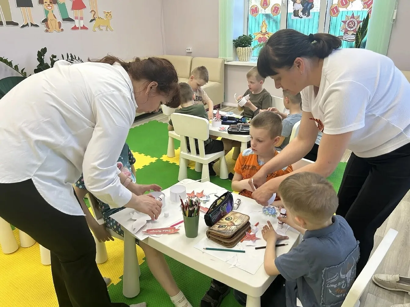 Жуковка | Брянская область🏡  🔹 Сегодня в нашем кружке «Рукоделкино» царила особая атмосфера: ребята 