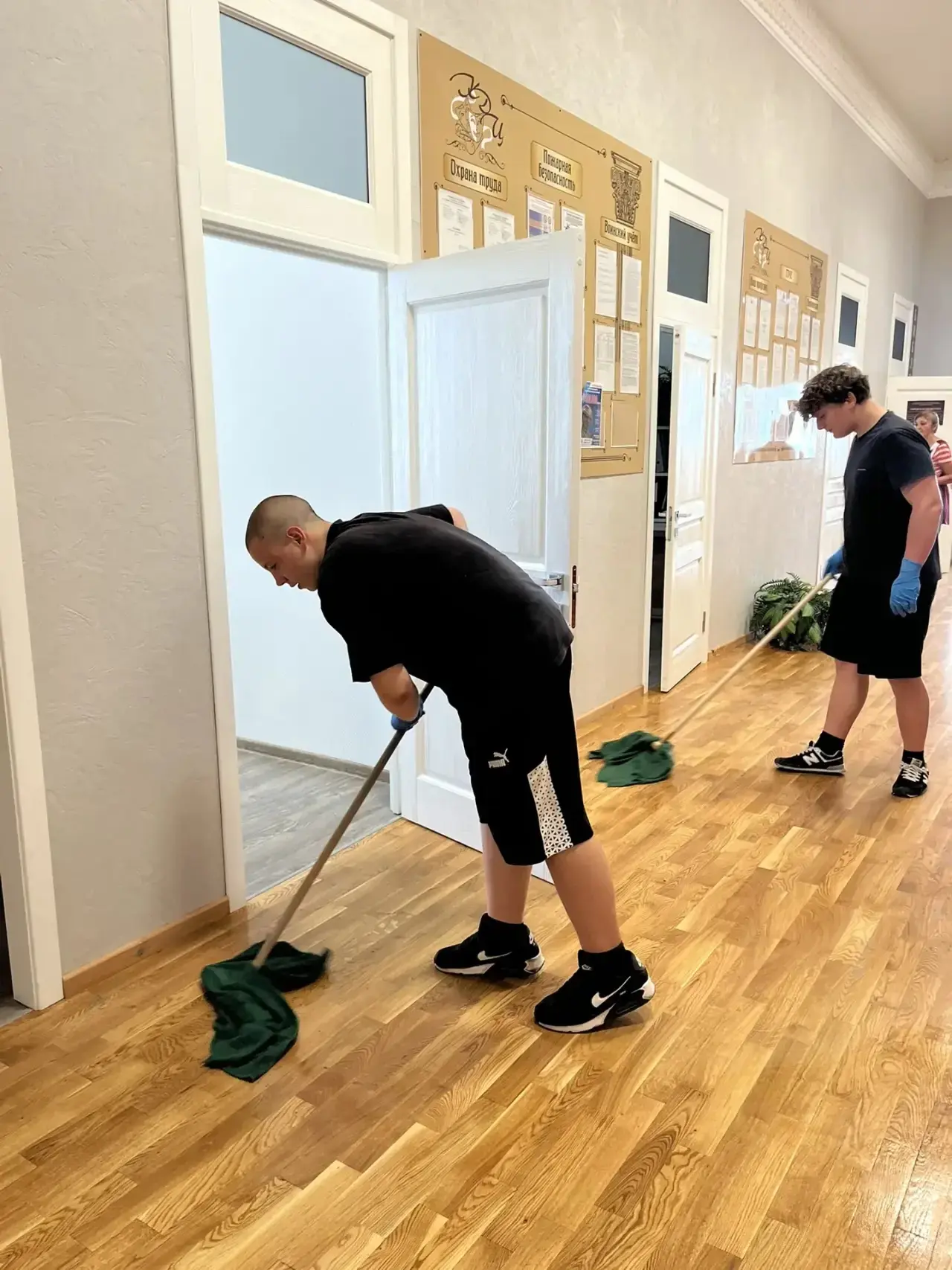 В Курганинском аграрно-технологическом техникуме активно реализуется программа летней занятости несо